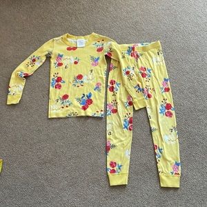 Hanna Andersson Disney Princess Belle Pajamas Set PJS 120cm size 6-7